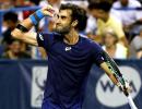 Yuki Bhambri shocks Monfils at Citi Open