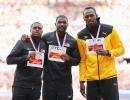 Bolt says 'Gatlin deserves to be here' after more jeers on podium