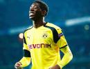 Football Roundup: Dortmund suspend Dembele