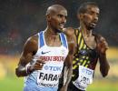 Farah advances in 5,000 metre for final assault on track gold