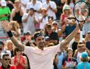 Federer cruises to semis; Wozniacki upsets World No 1 Pliskova