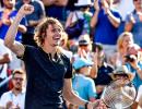 20-year-old Zverev stuns Federer in Montreal final