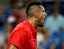 Kyrgios sweeps away Nadal in Cincinnati quarters