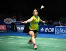 Saina crashes out of World Championship, brings home bronze