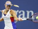 Kerber states, it's tougher to stay on top