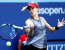 Bouchard falls again at US Open as lawsuit continues