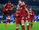 EPL: Liverpool rout Brighton, Chelsea see off Newcastle