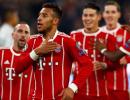 PHOTOS: Bayern thrash PSG; Barcelona, United win