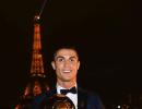 Ronaldo pips Messi to win Ballon d'Or for joint-record fifth time