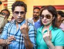 Sachin Tendulkar has voted, have you?