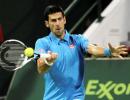 Djokovic recovers from slow start to begin year with win in Doha