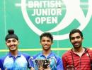 Indian sweep medals at U-19 British Junior Open squash