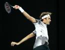 PHOTOS: Vintage Federer hammers Berdych to reach Aus Open last 16