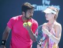 India at Australian Open: Paes-Hingis pair out