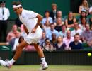 Federer subdues old-school Zverev to reach Wimbledon last 16