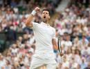 Djokovic eases past Mannarino into Wimbledon last eight