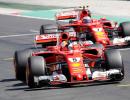 Vettel denies Hamilton a record-equalling pole