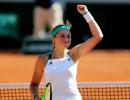 Quickstepping Ostapenko is a woman in a hurry