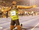 Fireworks in Jamaica as Bolt wins final 100 metres race on home soil