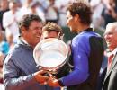 King Nadal hails Uncle Toni after 10th French Open title