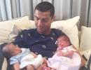 Ronaldo posts adorable photo of 'the two new loves of his life'