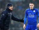 Leicester's Vardy got death threats over Ranieri sacking