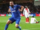 Champions League PIX: Higuain double sends Juve close to final