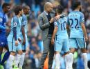 Guardiola promises improvement after first English season