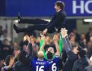 EPL: Chelsea celebrate title with romp against Watford