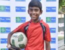 The 12-year-old goalie who will represent India