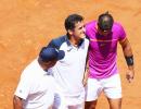 Nadal through to last-16 in Rome after Almagro retires with injury