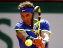 French Open PIX: Nadal, Djokovic advance; Kvitova crashes out