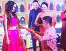 First Look: India football captain Chhetri's sangeet ceremony