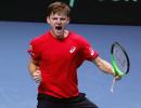 Belgium's Davis Cup hopes boosted as Goffin shines