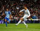 La Liga: Ronaldo rebound gives Real nervy win at home to Malaga