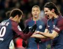 Football Briefs: Neymar, Cavani strike again as PSG go 10 points clear