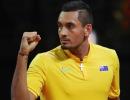 Kyrgios has a big serve and bigger heart