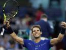 Nadal crushes Fognini to reach Shanghai quarters