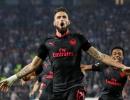 Europa: Giroud earns Arsenal victory; Everton lose again