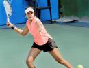 Young tennis star back to the courts against all odds