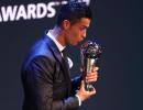 PIX: Ronaldo beats Messi again to retain FIFA world best player award