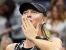 US Open: Sharapova hits back at Wozniacki