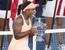 Stephens routs Keys to win US Open title