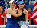 Hingis wins second Slam in two days!