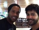 When Varun Dhawan met soccer legend Ronaldinho!