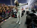 Singapore GP: Hamilton wins after Vettel crashes out