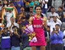 Congratulate PV Sindhu on her triumph!