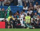 Real Madrid stunned by last-gasp Sanabria header for Betis