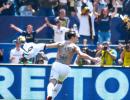 Zlatan shines on debut as Galaxy battle back to beat LAFC