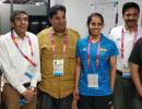 Problem resolved! Saina Nehwal's father gets access into Games village